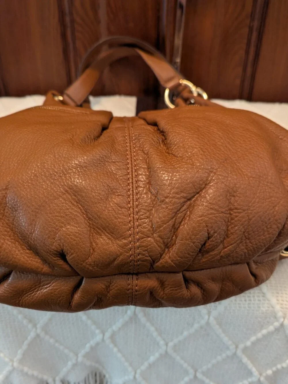 Michael Kors Large Layton Tan Hobo Bag